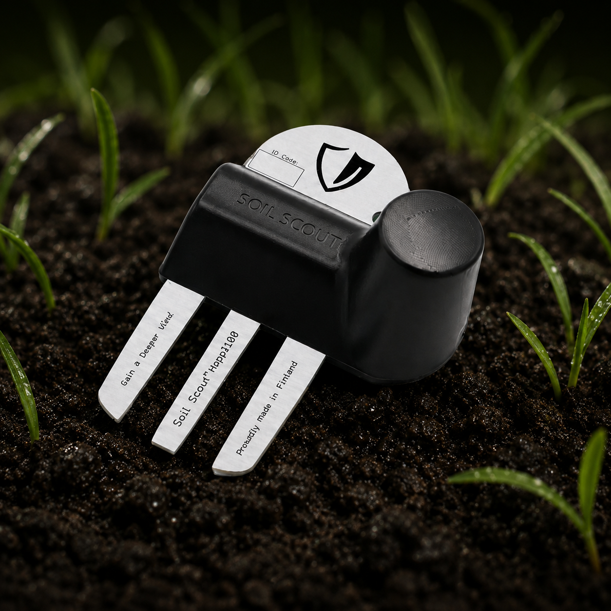 HAPPI100 wireless underground oxygen sensor in soil